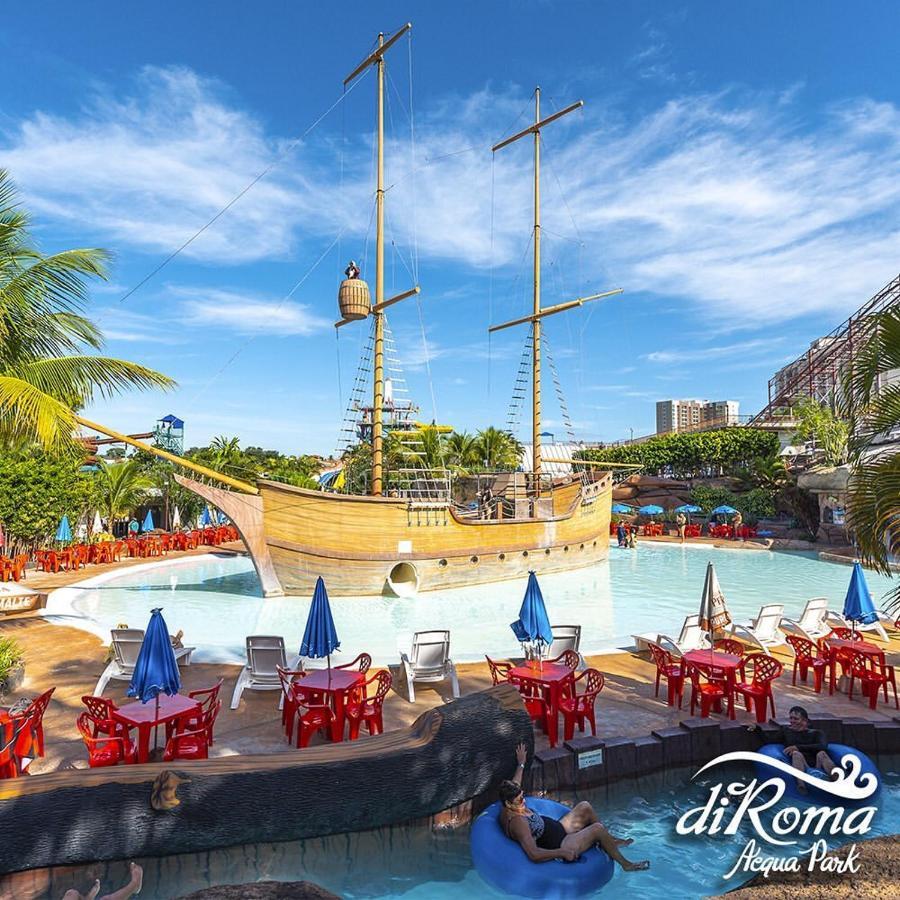 Hotel Diroma Fiori Com Um Dia De Acesso No Acqua Park Diroma Caldas Novas Buitenkant foto